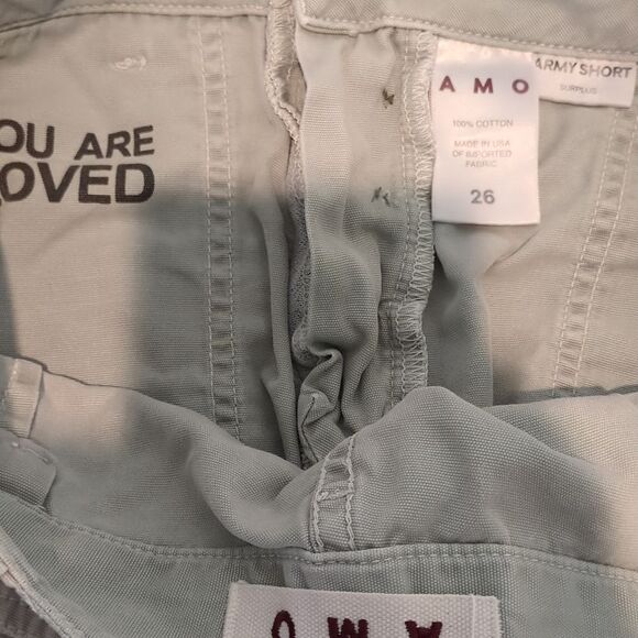 AMO Army Short Sz 26 - Picture 6 of 10